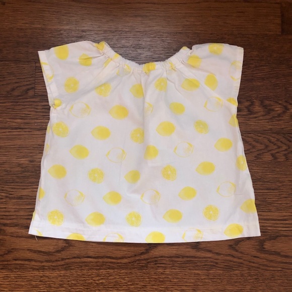 Egg baby by Susan Lazar lemon print blouse. EUC - Picture 3 of 3